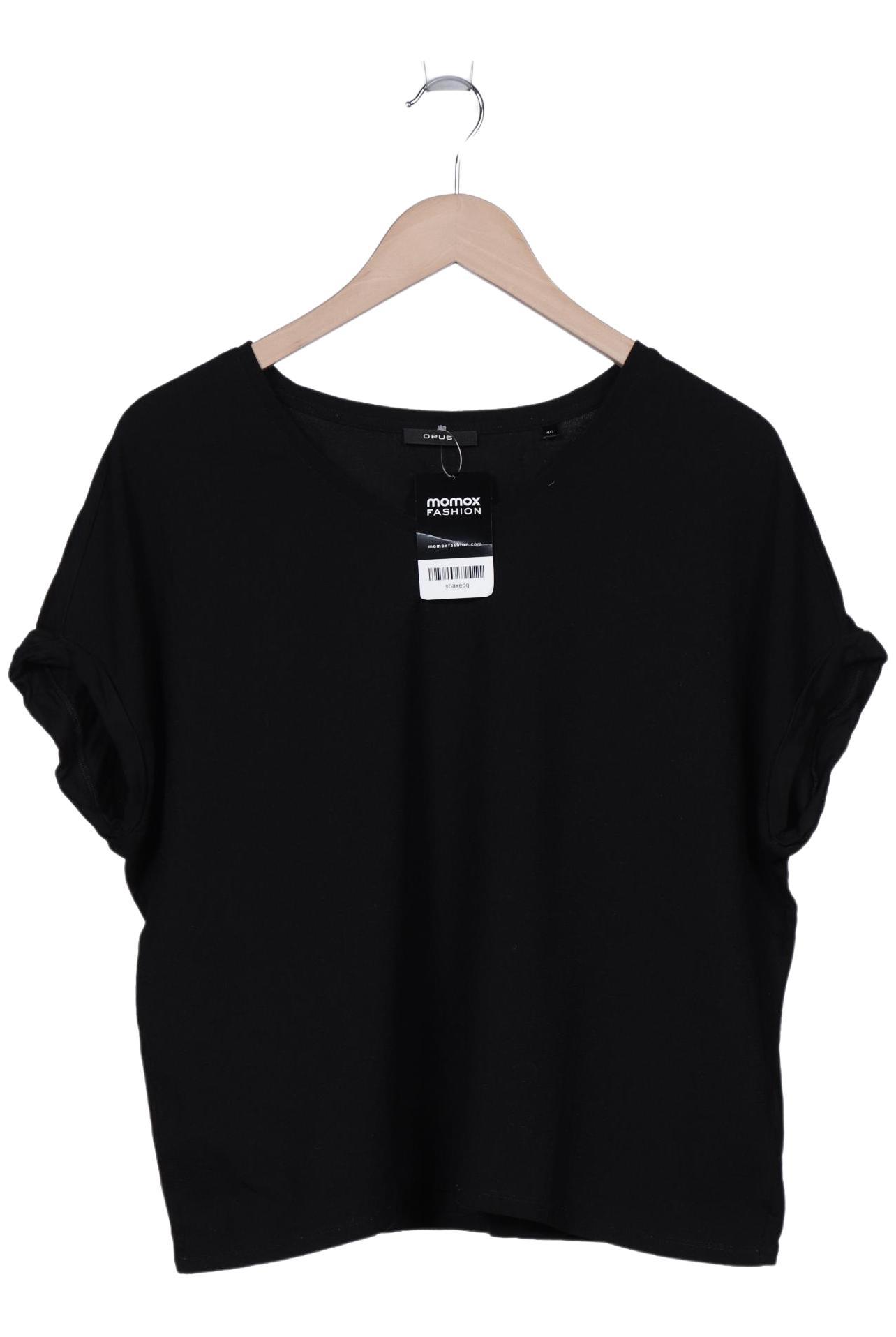 

Opus Damen T-Shirt, schwarz, Gr. 40