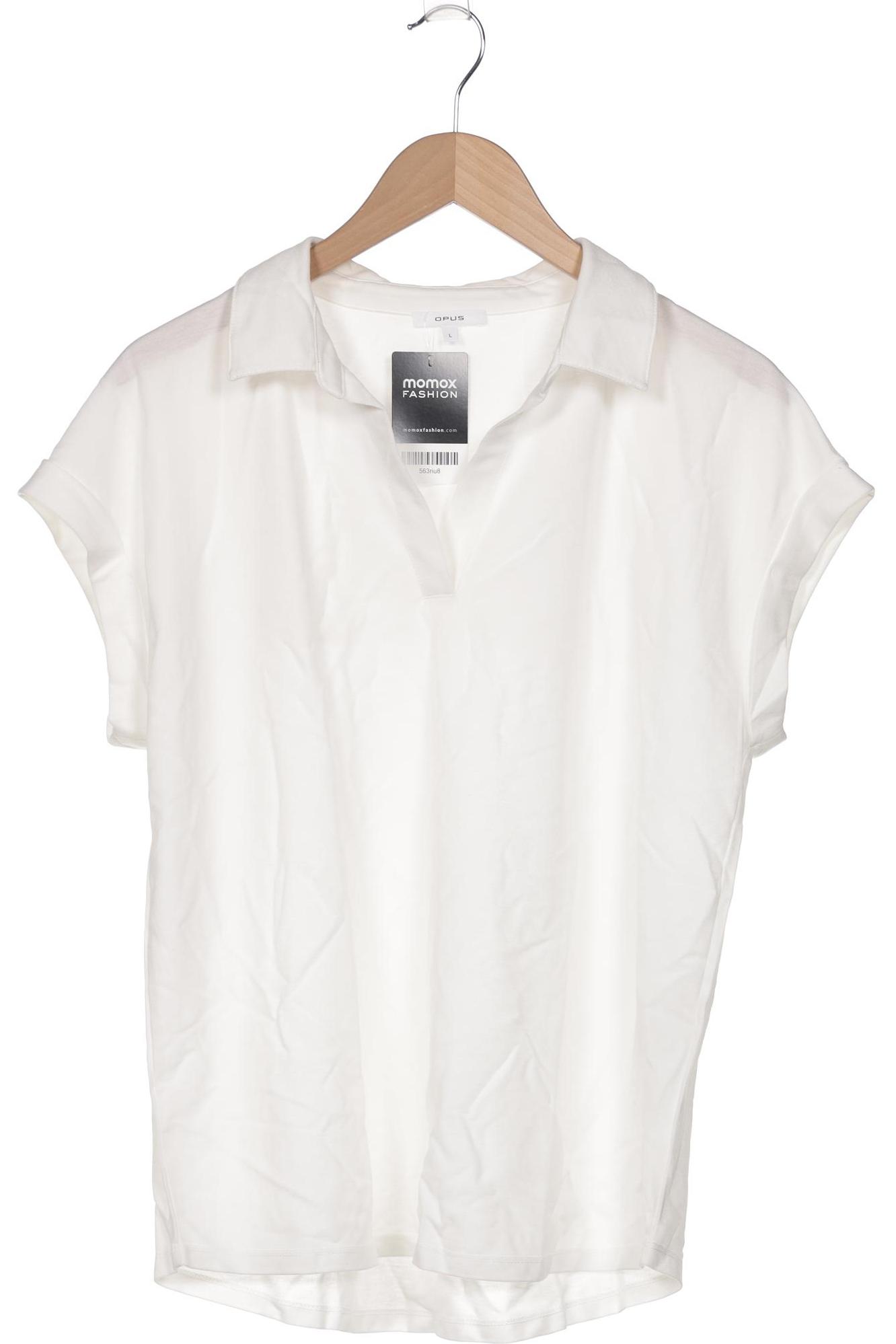 

Opus Damen T-Shirt, weiß, Gr. 42