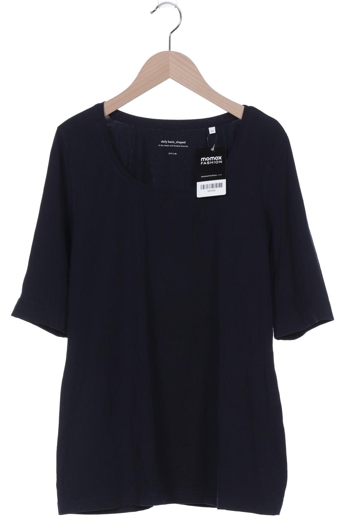 

Opus Damen T-Shirt, marineblau, Gr. 42