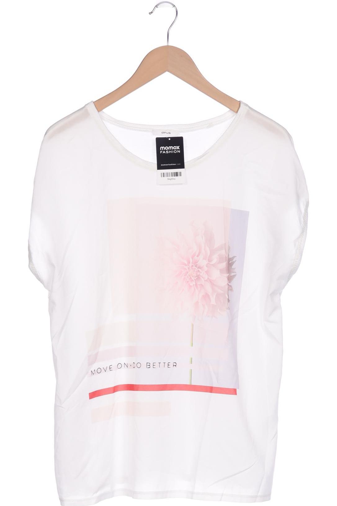 

Opus Damen T-Shirt, weiß, Gr. 42