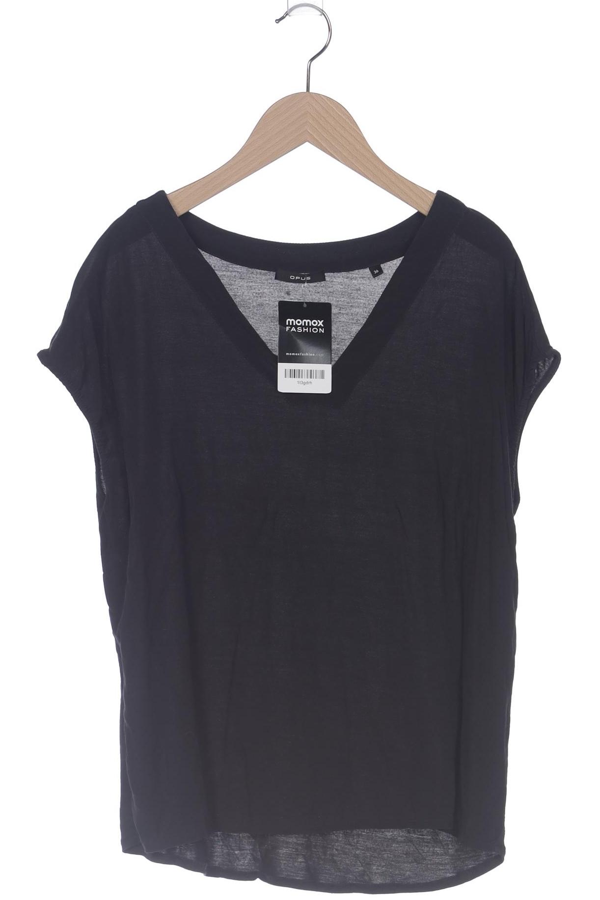 

Opus Damen T-Shirt, schwarz, Gr. 36