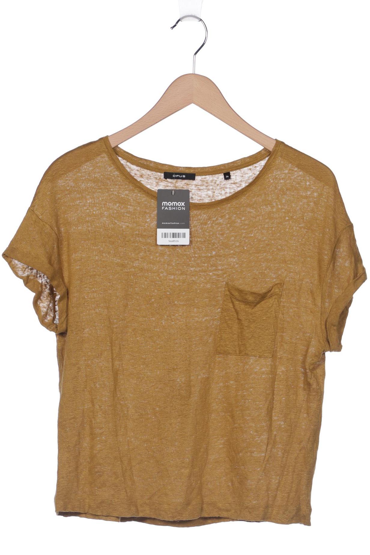 

Opus Damen T-Shirt, braun, Gr. 36