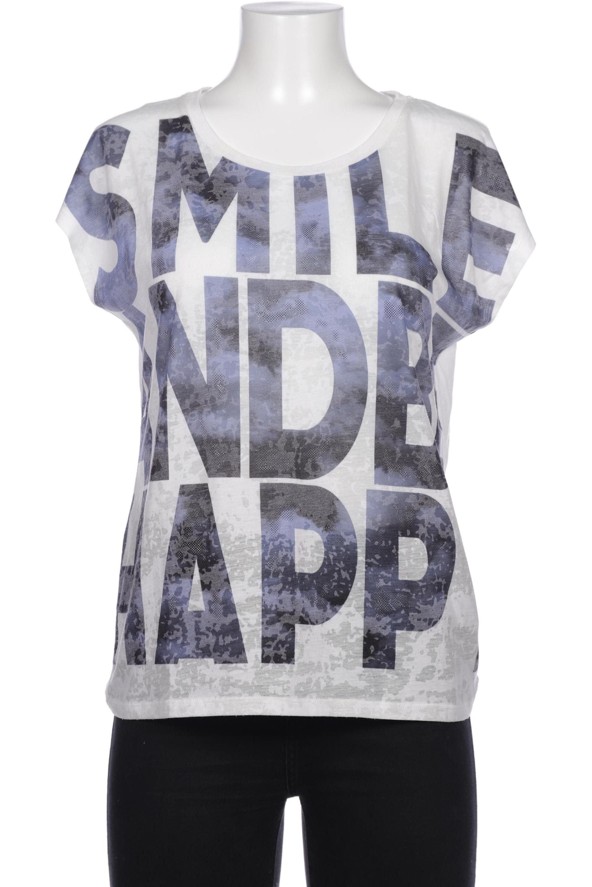 

Opus Damen T-Shirt, weiß, Gr. 38