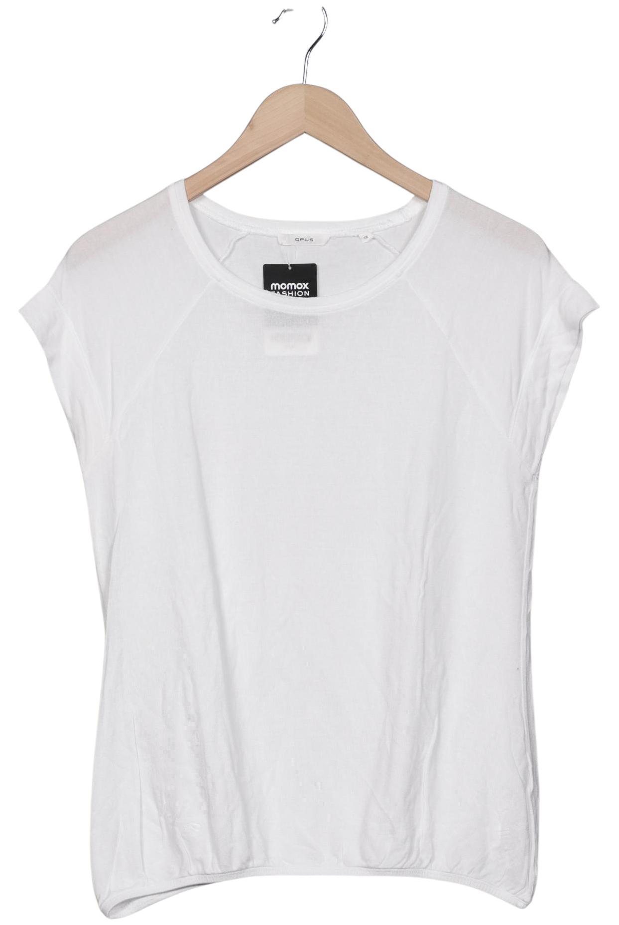 

Opus Damen T-Shirt, weiß, Gr. 38