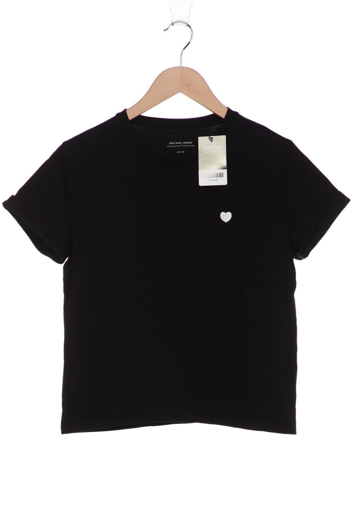 

Opus Damen T-Shirt, schwarz, Gr. 36
