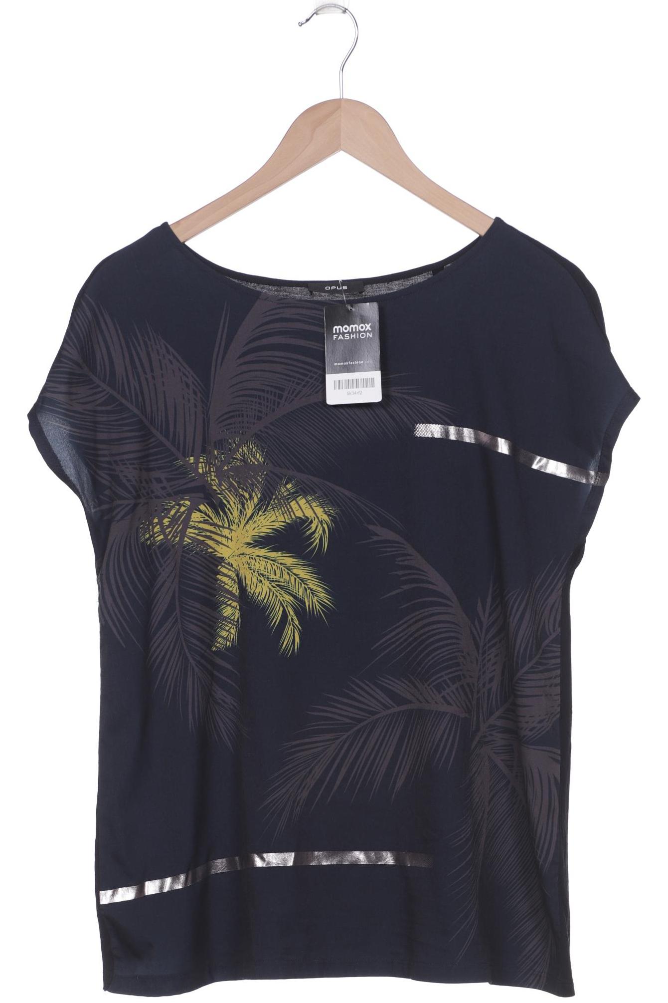 

Opus Damen T-Shirt, marineblau