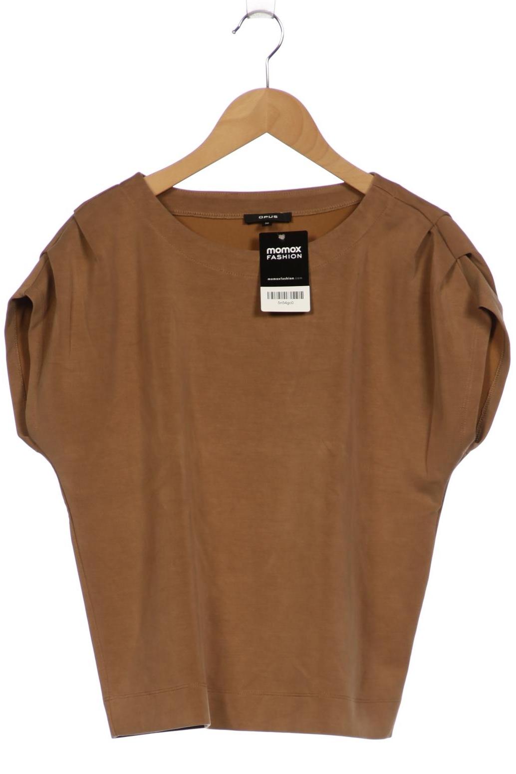 

Opus Damen T-Shirt, braun, Gr. 36