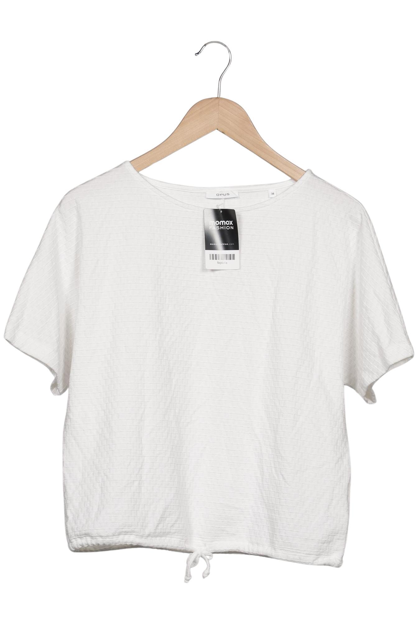 

Opus Damen T-Shirt, weiß, Gr. 38