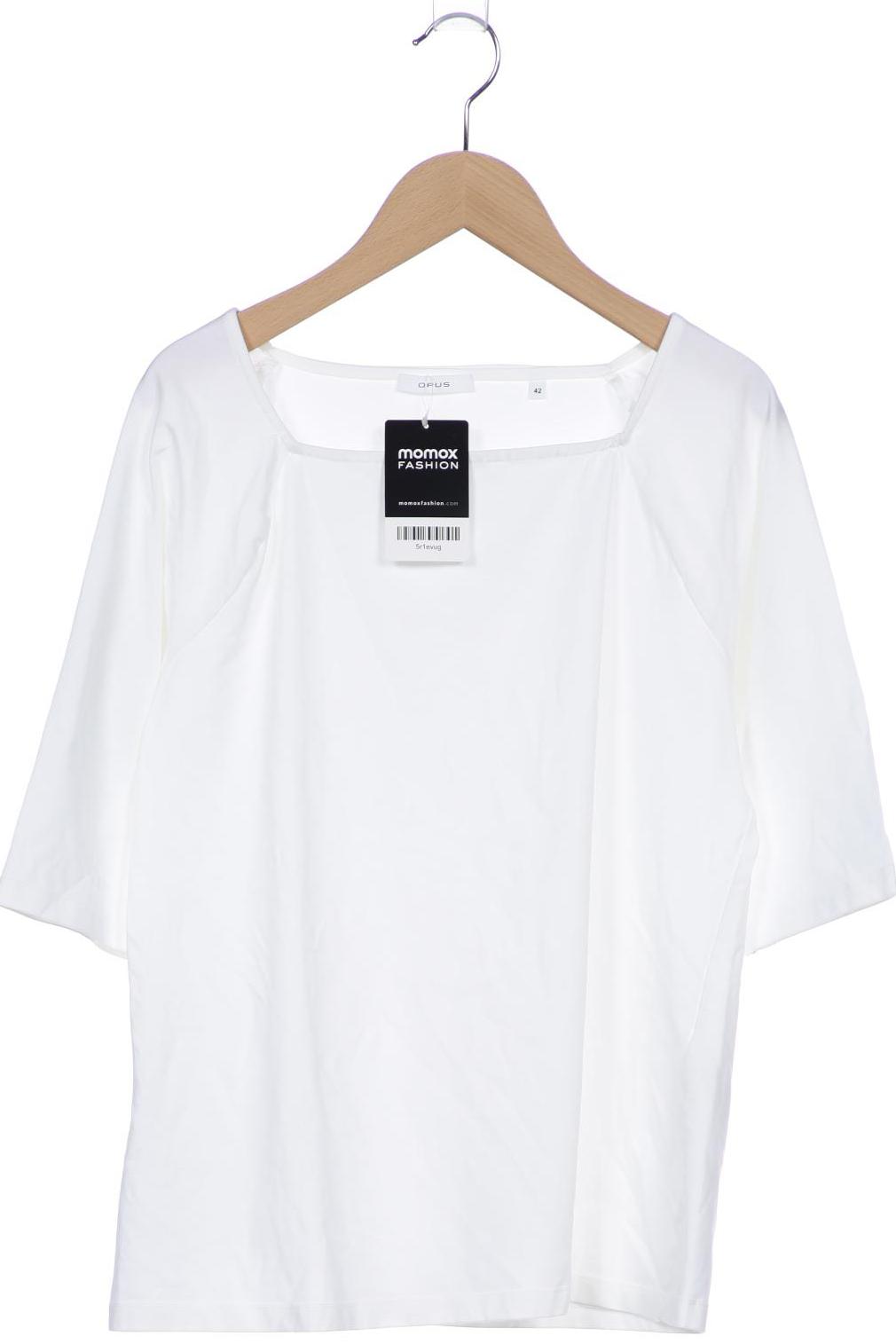 

Opus Damen T-Shirt, weiß, Gr. 42