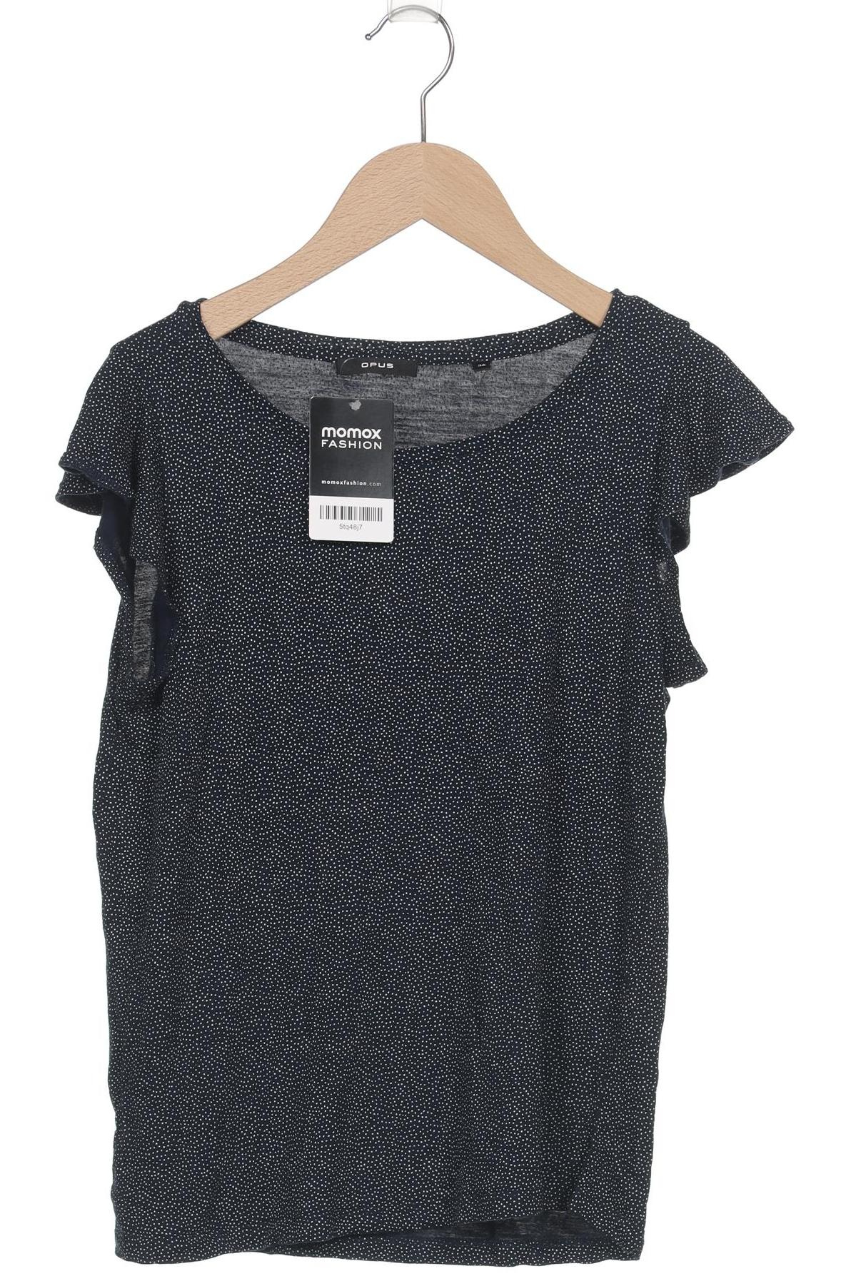 

Opus Damen T-Shirt, marineblau, Gr. 36