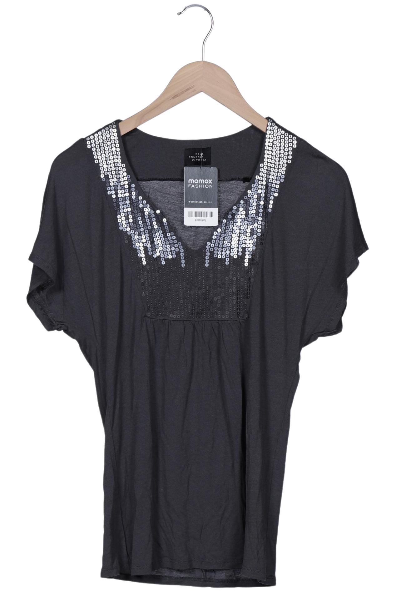 

Opus Damen T-Shirt, grau, Gr. 36
