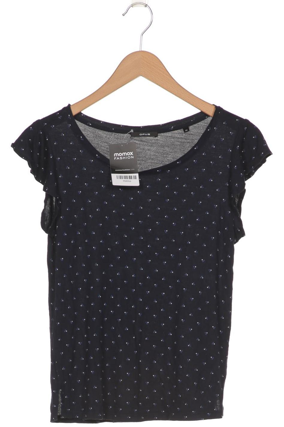 

Opus Damen T-Shirt, marineblau, Gr. 36