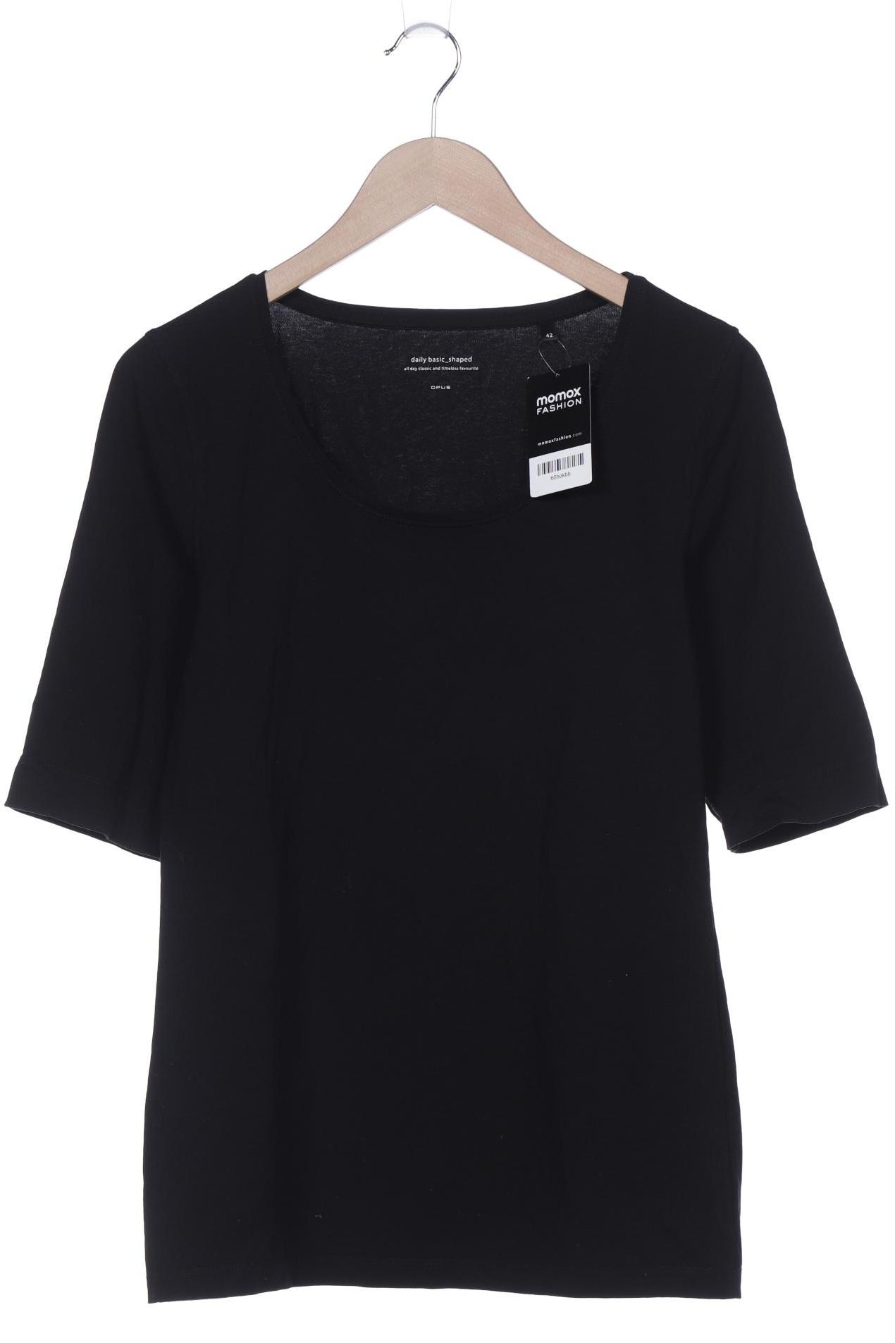 

Opus Damen T-Shirt, schwarz, Gr. 42