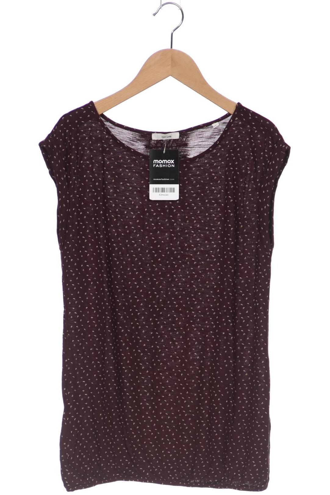 

Opus Damen T-Shirt, bordeaux, Gr. 36