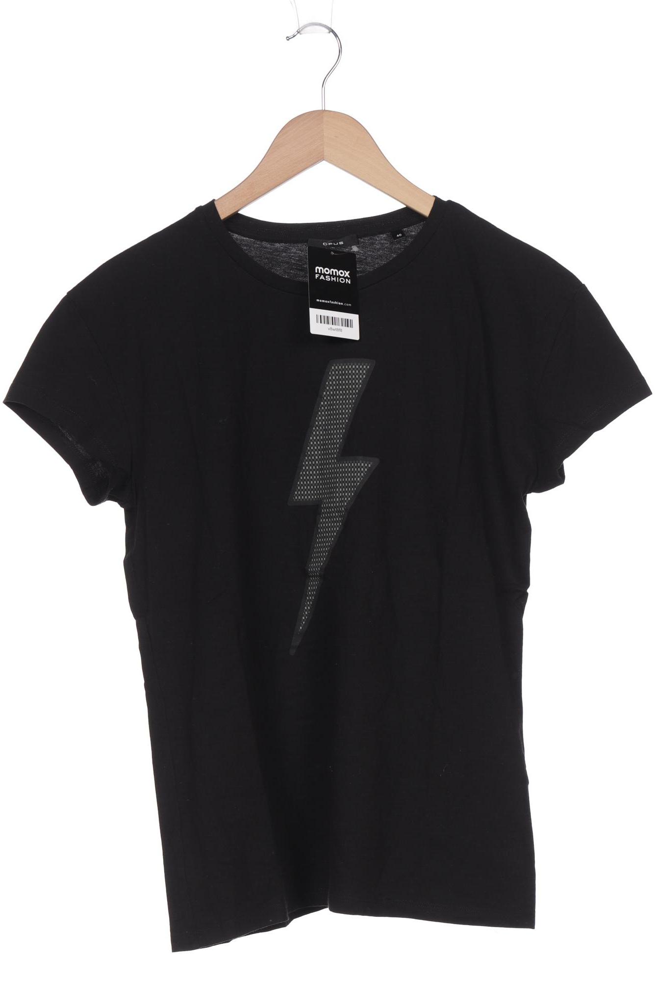 

Opus Damen T-Shirt, schwarz, Gr. 40