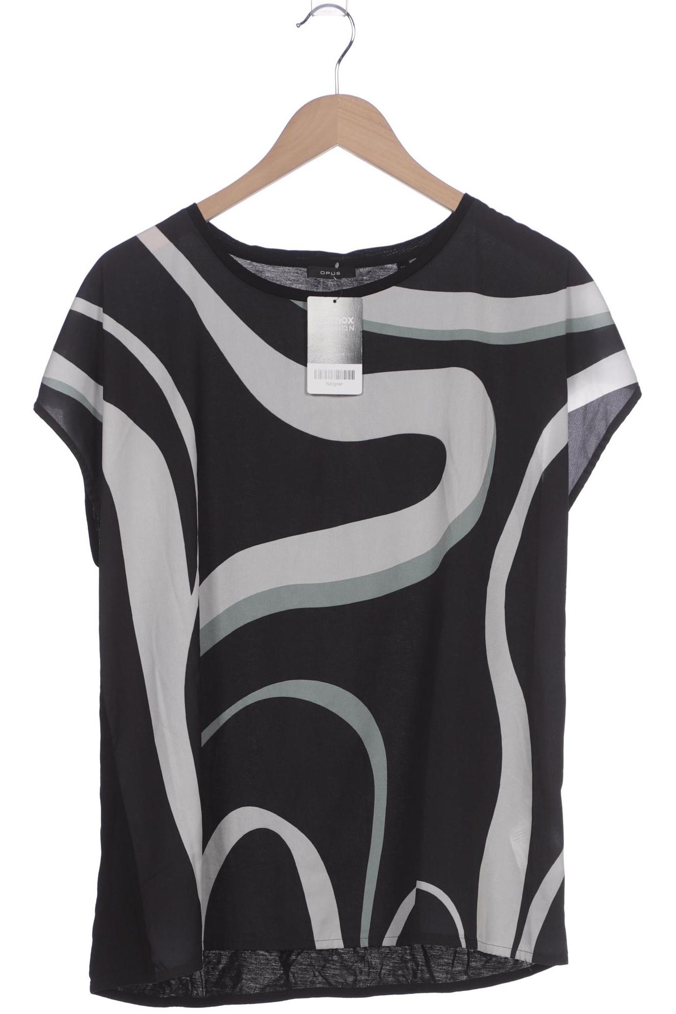 

Opus Damen T-Shirt, schwarz, Gr. 44