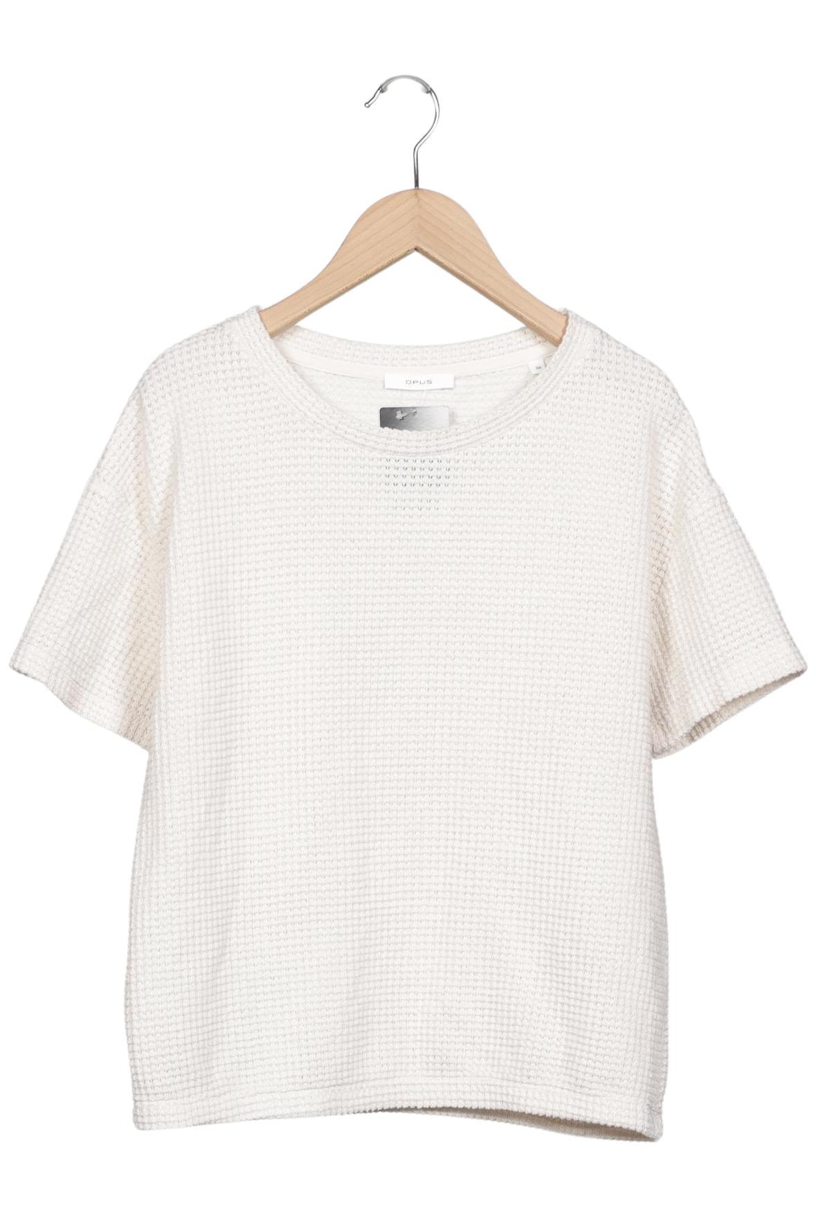 

Opus Damen T-Shirt, cremeweiß, Gr. 36