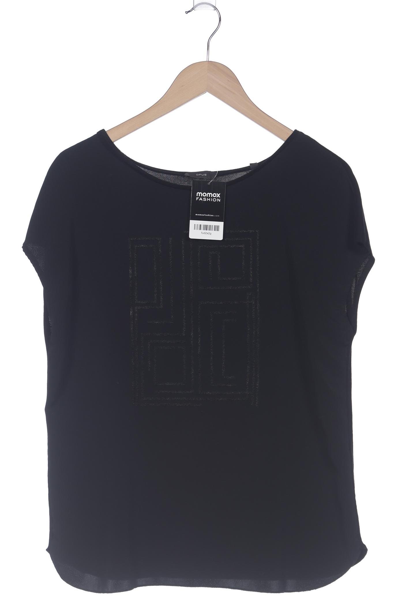 

Opus Damen T-Shirt, schwarz, Gr. 40