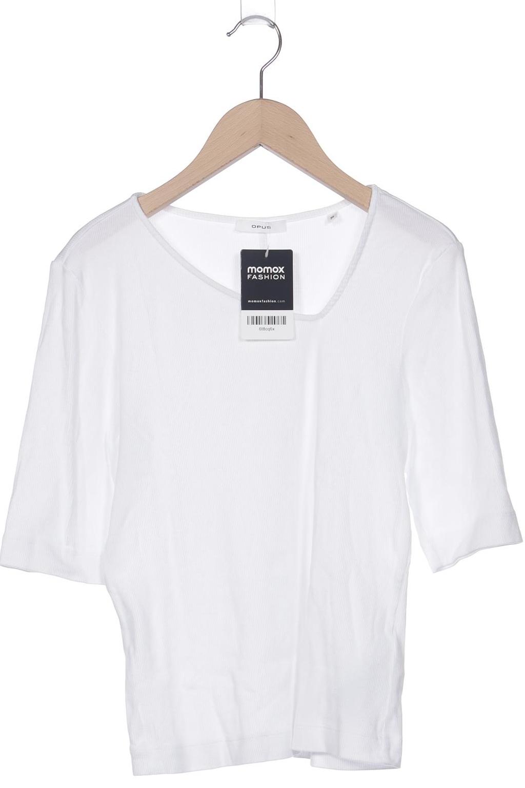 

Opus Damen T-Shirt, weiß, Gr. 36