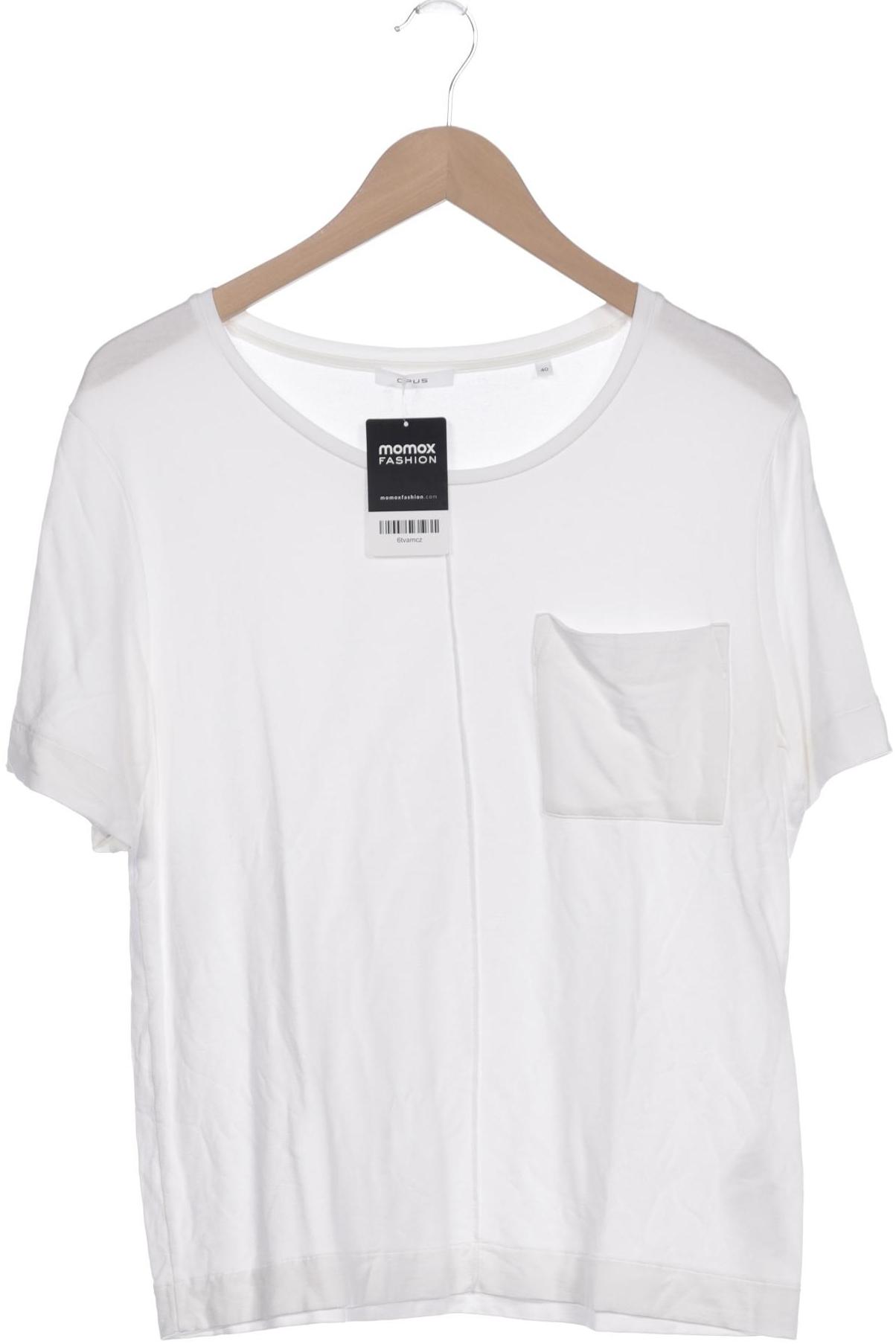 

Opus Damen T-Shirt, weiß, Gr. 40