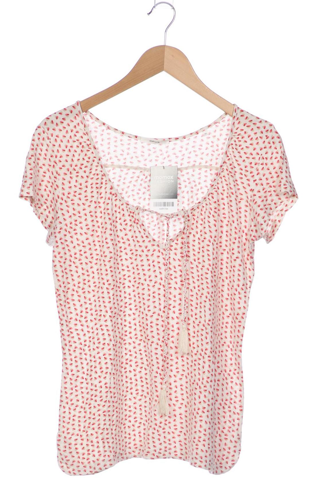 

Opus Damen T-Shirt, weiß, Gr. 40