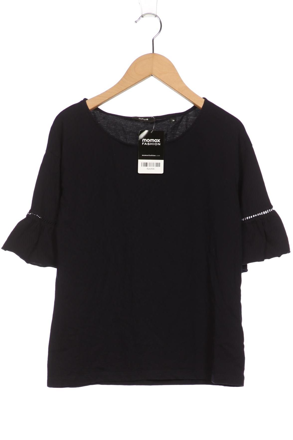 

Opus Damen T-Shirt, marineblau, Gr. 36