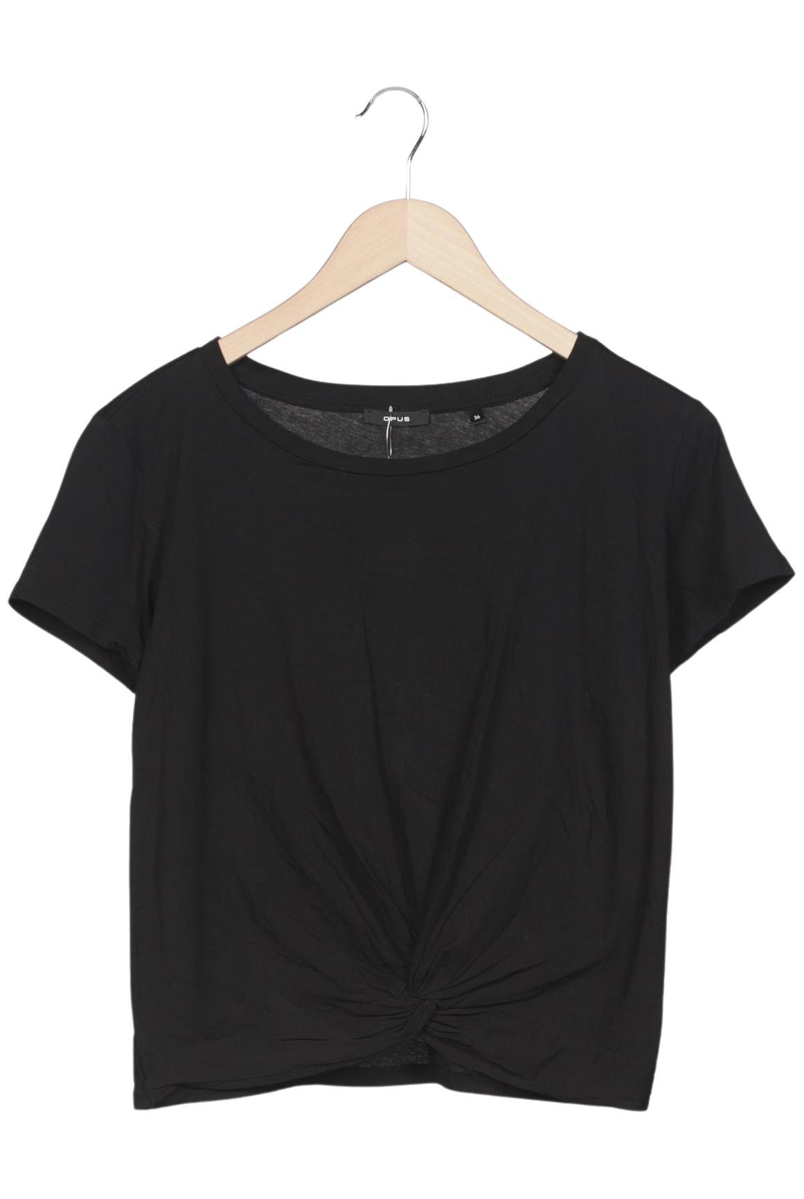 

Opus Damen T-Shirt, schwarz, Gr. 36