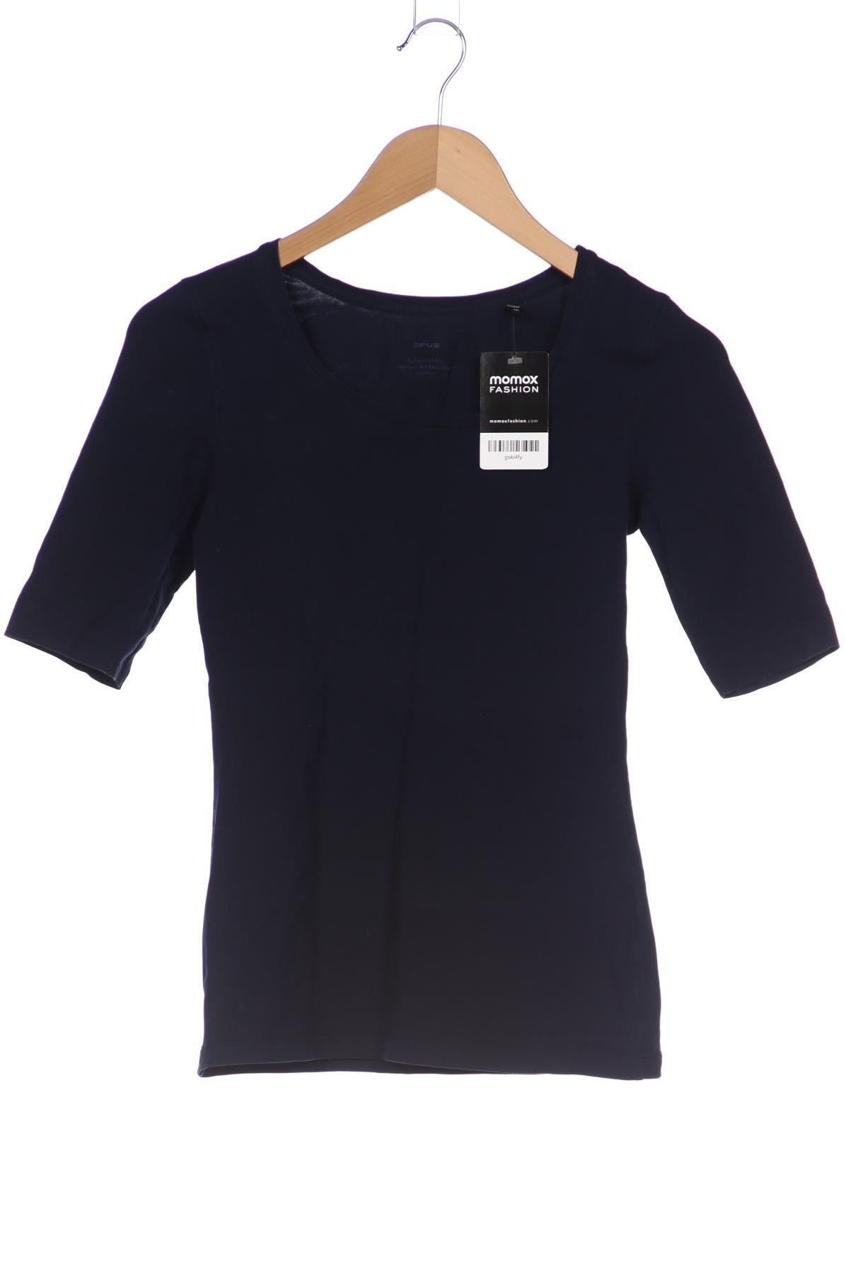 

Opus Damen T-Shirt, marineblau, Gr. 36
