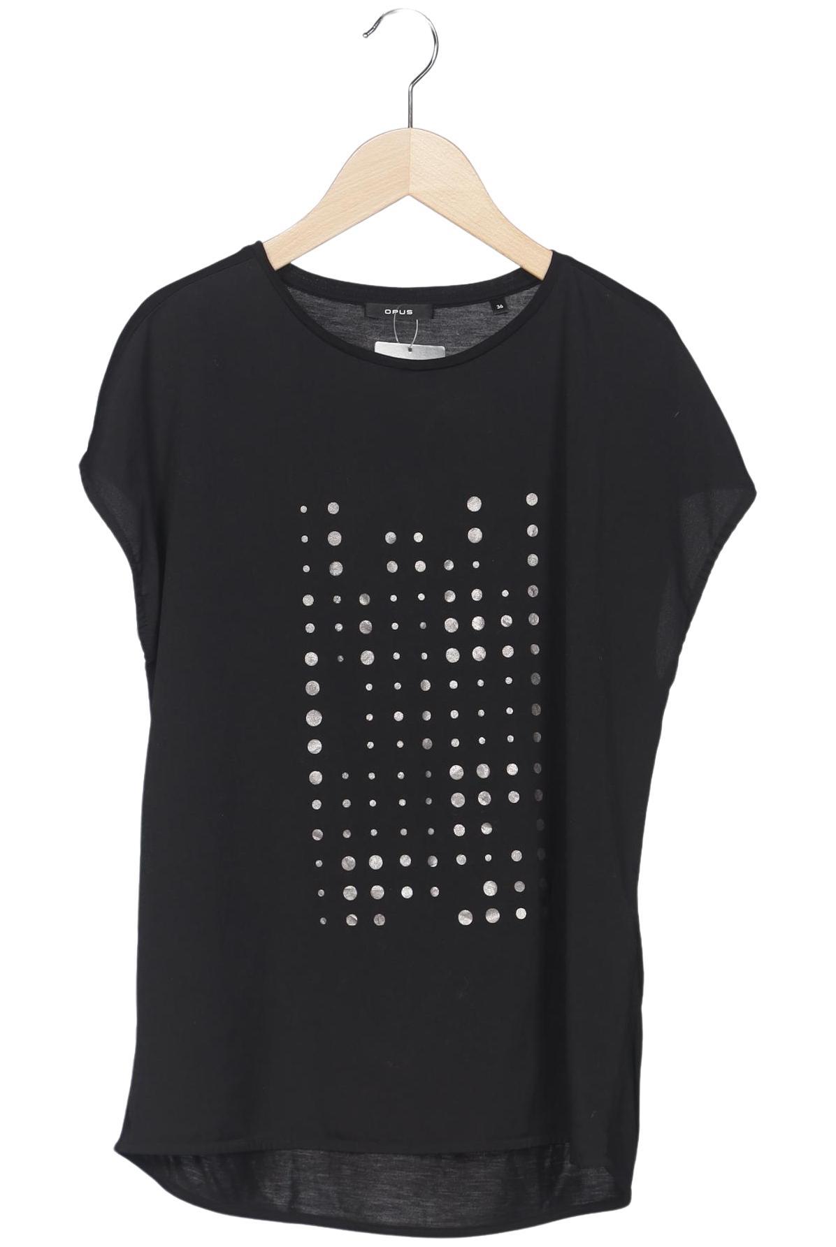 

Opus Damen T-Shirt, schwarz, Gr. 36