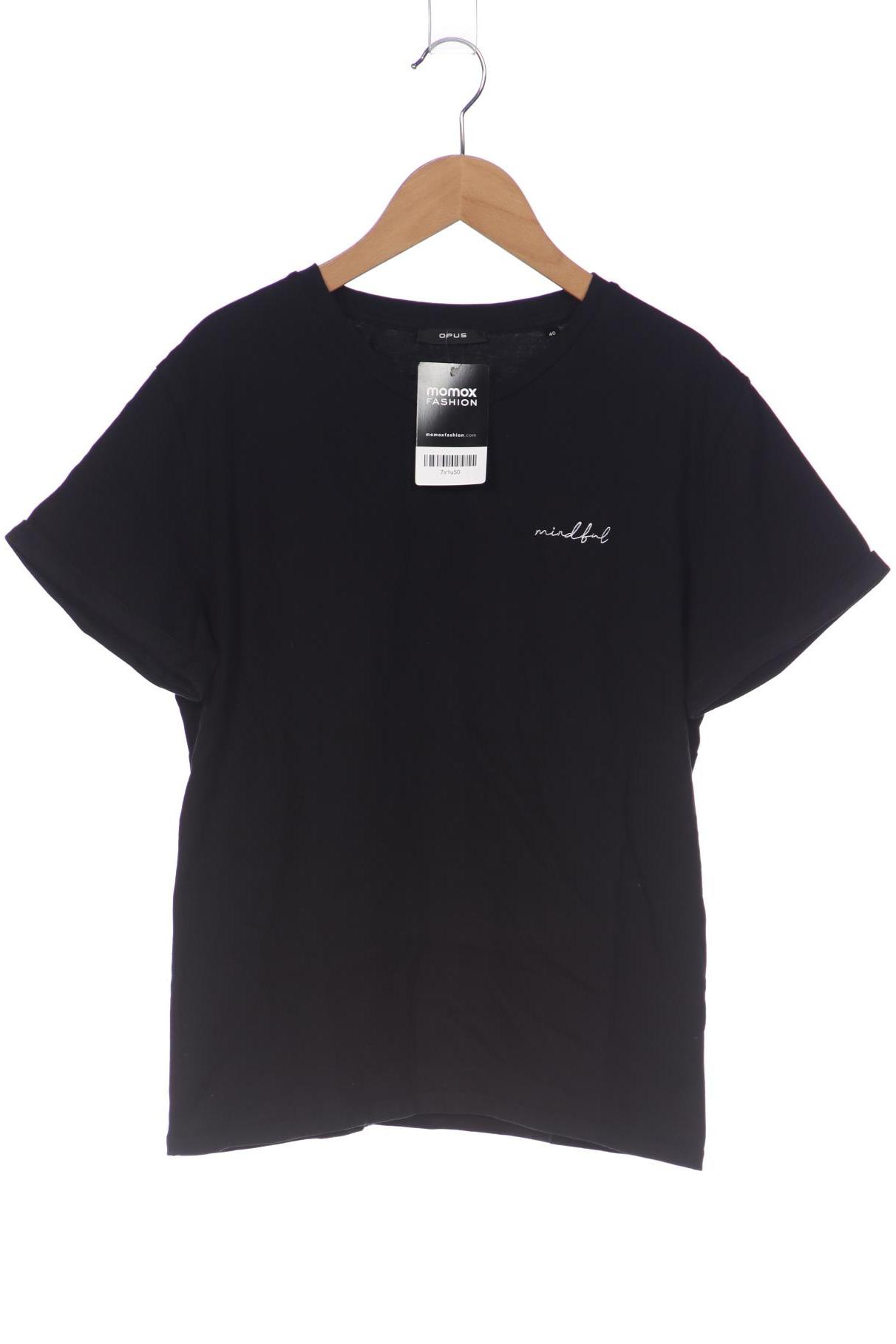 

Opus Damen T-Shirt, schwarz, Gr. 40