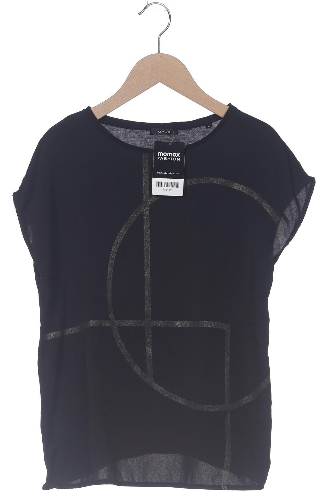 

Opus Damen T-Shirt, schwarz, Gr. 36