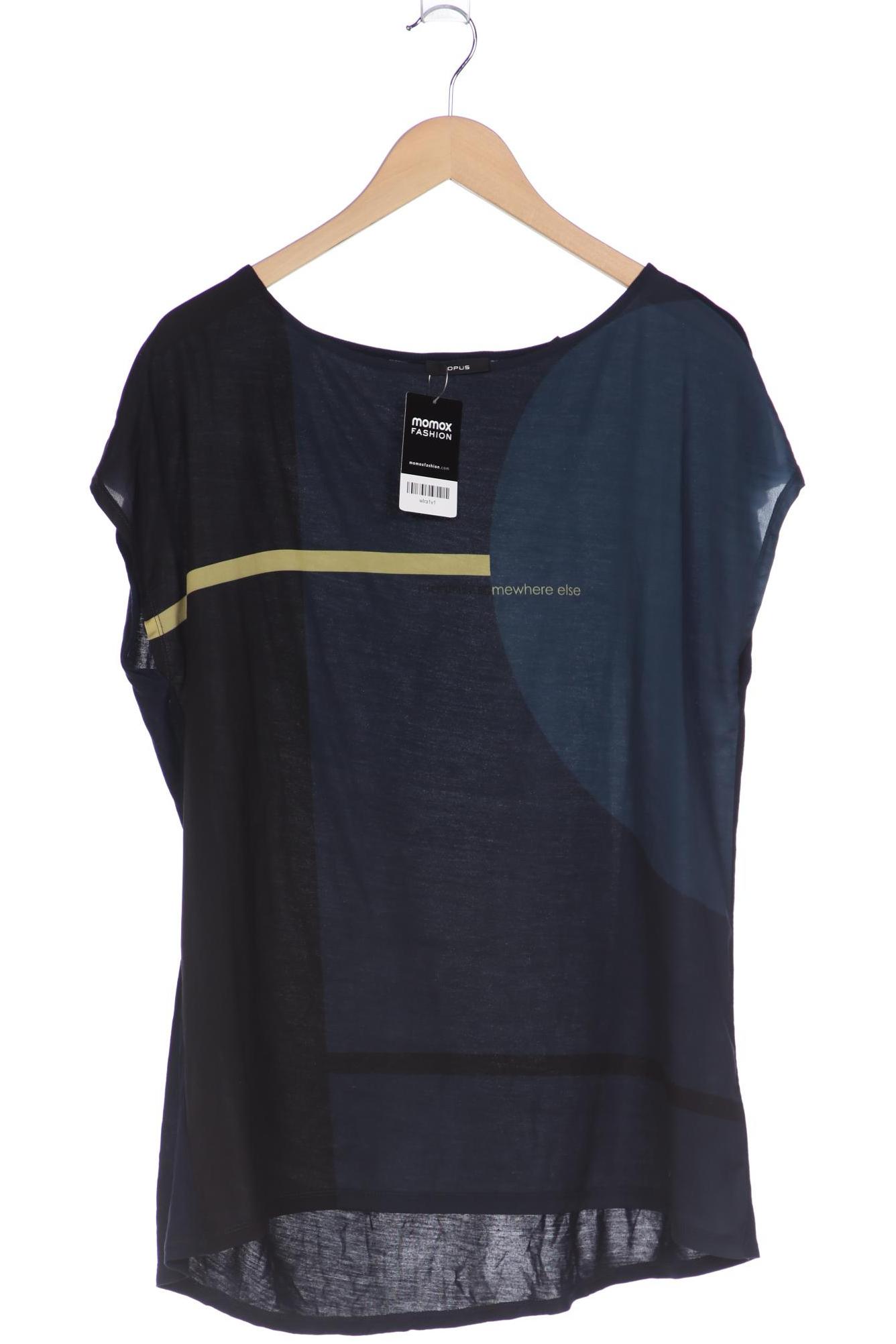 

Opus Damen T-Shirt, marineblau, Gr. 40