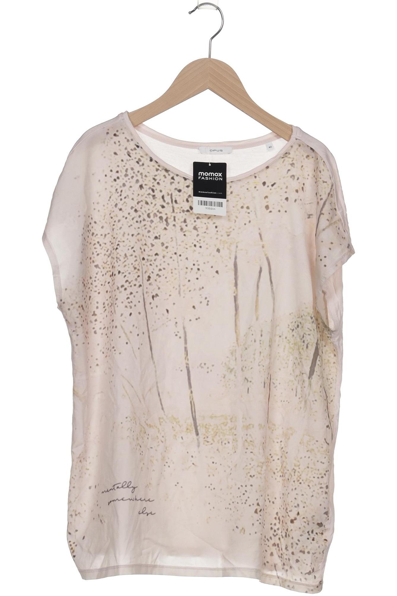 

Opus Damen T-Shirt, beige, Gr. 40