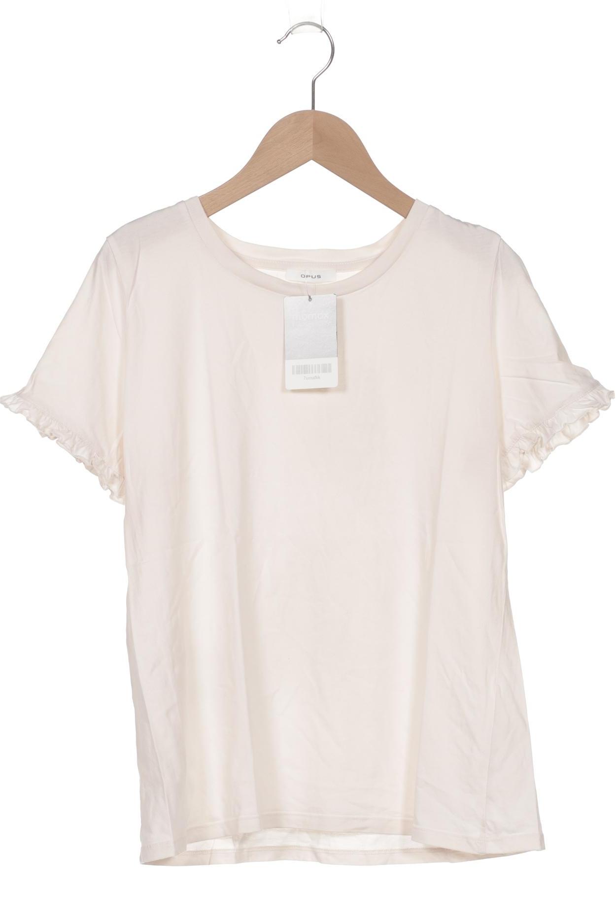 

Opus Damen T-Shirt, cremeweiß, Gr. 40