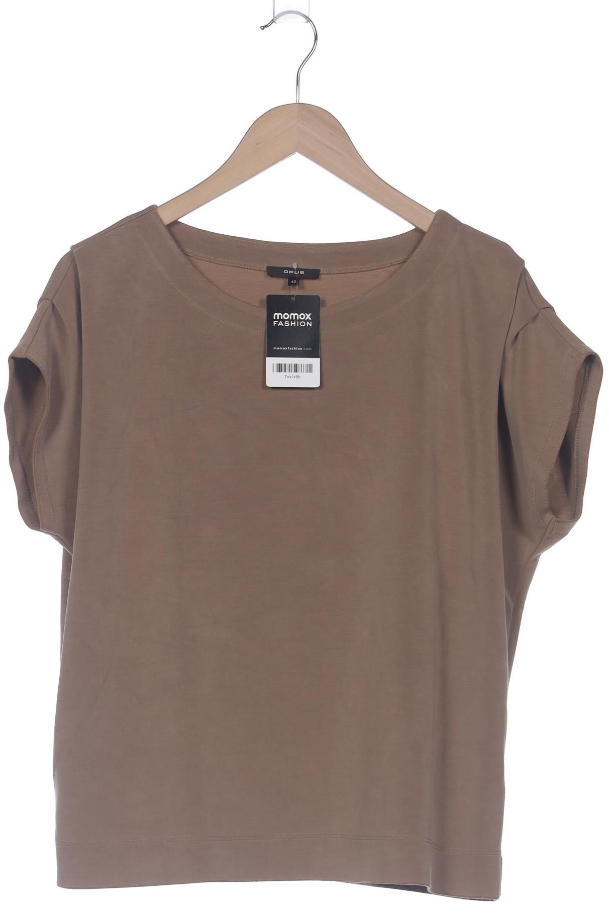

Opus Damen T-Shirt, braun, Gr. 42