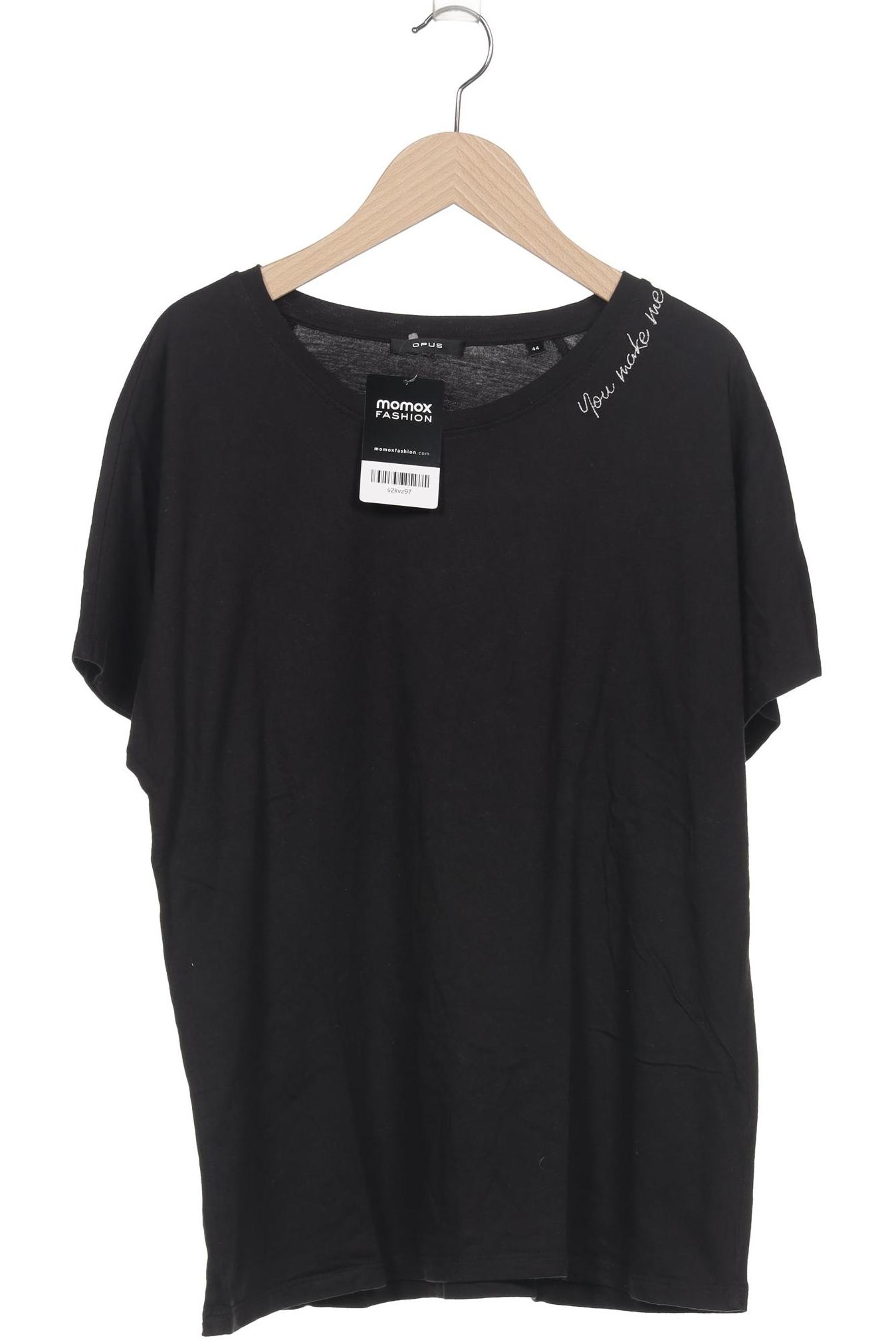 

Opus Damen T-Shirt, schwarz, Gr. 44