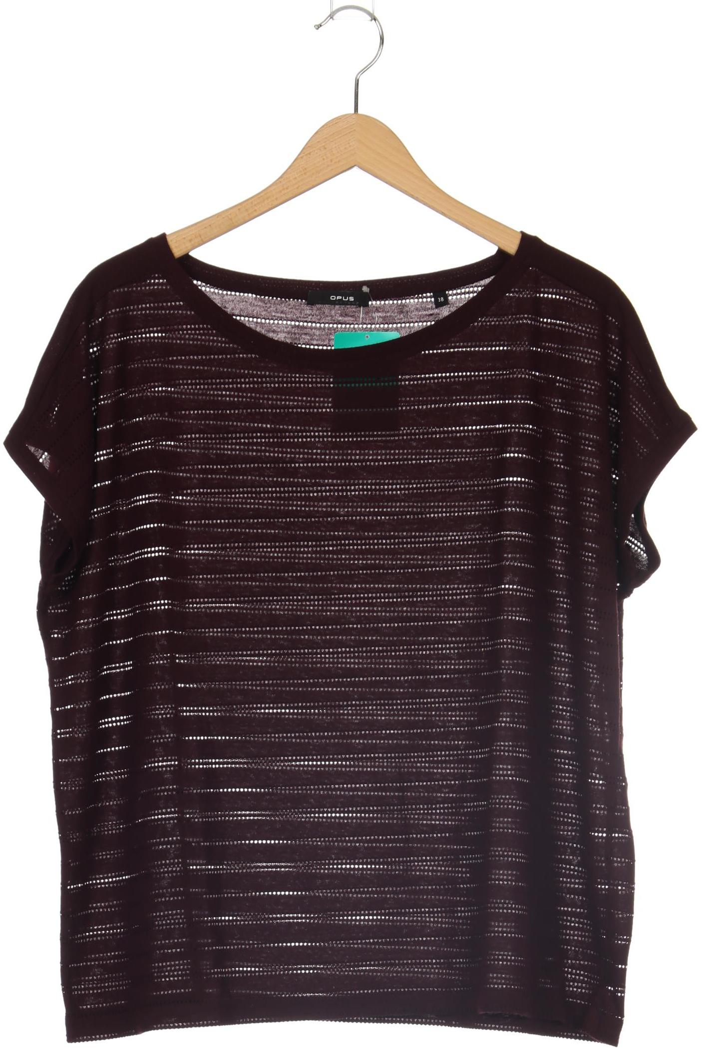 

Opus Damen T-Shirt, bordeaux, Gr. 38