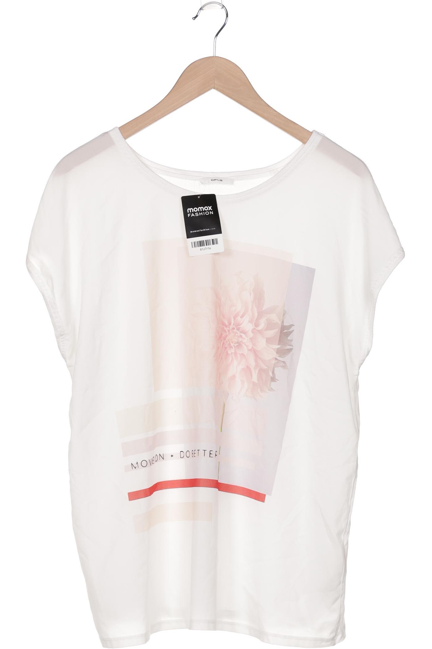 

Opus Damen T-Shirt, cremeweiß, Gr. 42