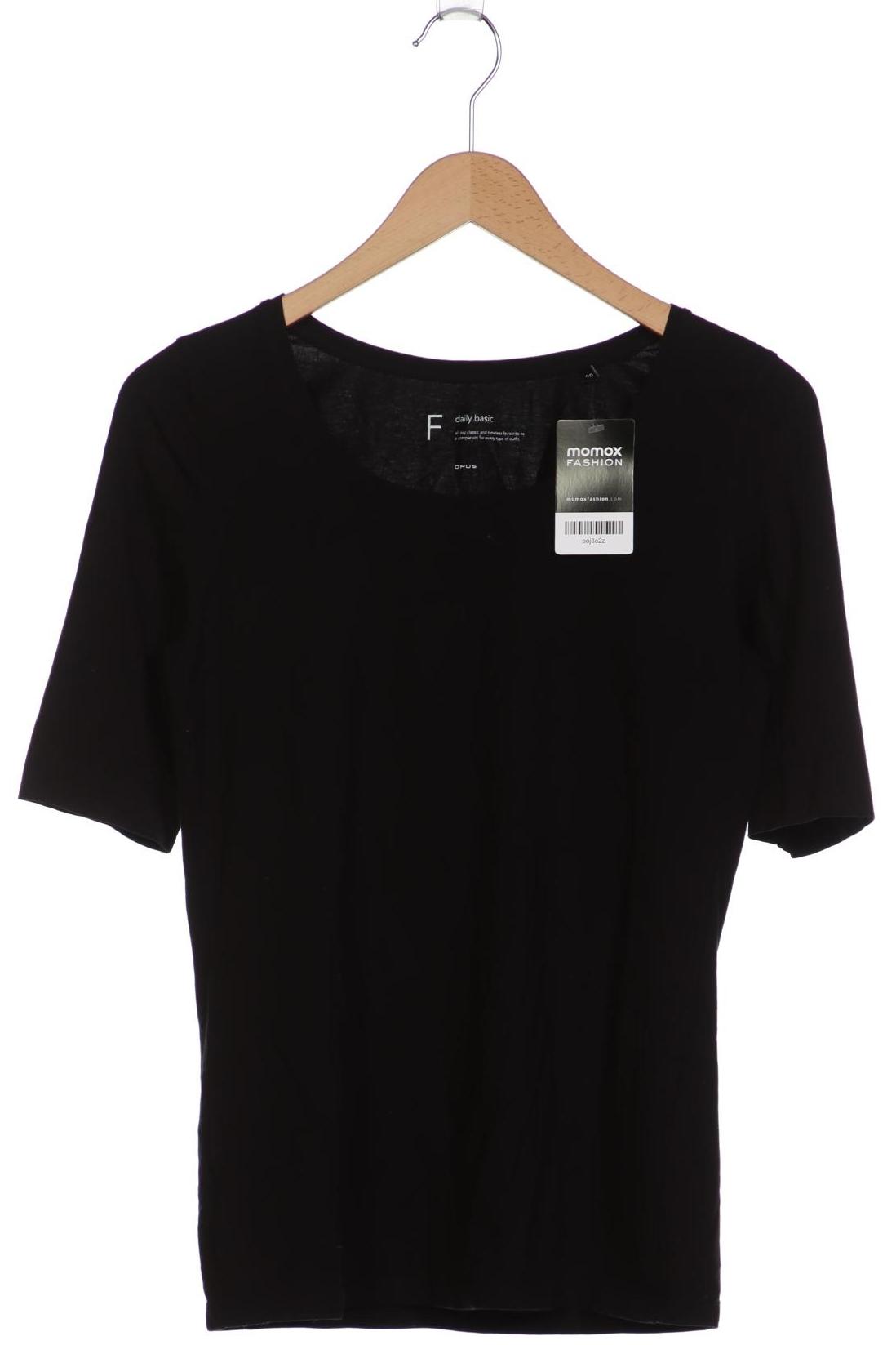 

Opus Damen T-Shirt, schwarz, Gr. 40
