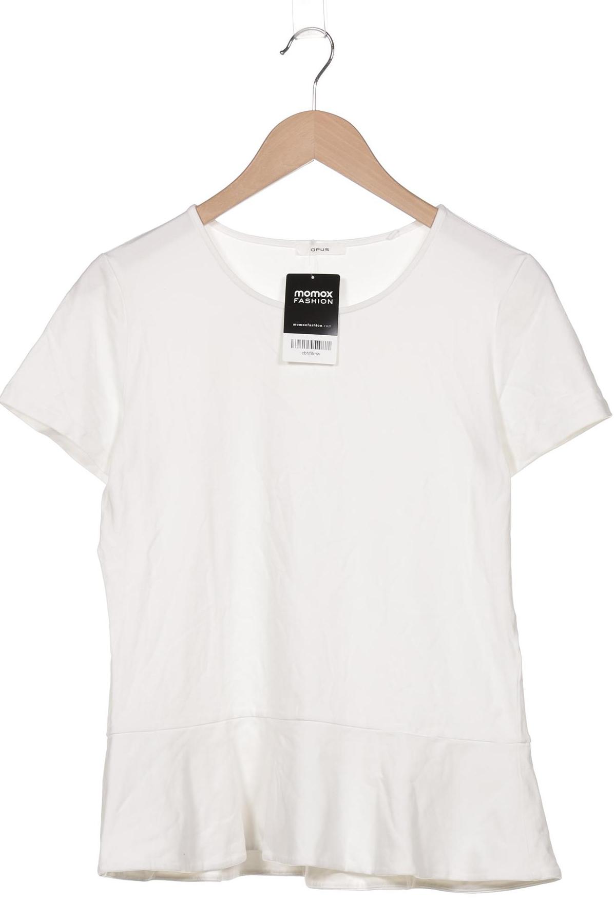 

Opus Damen T-Shirt, weiß, Gr. 40