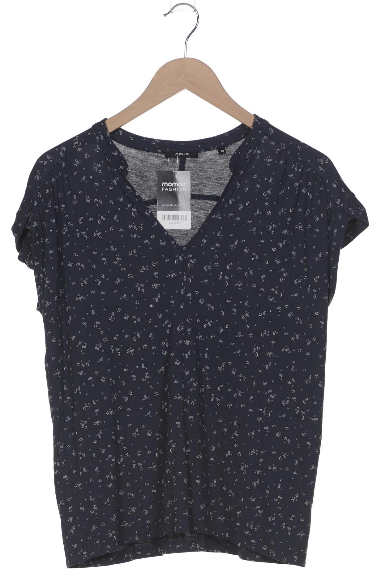 

Opus Damen T-Shirt, marineblau, Gr. 40