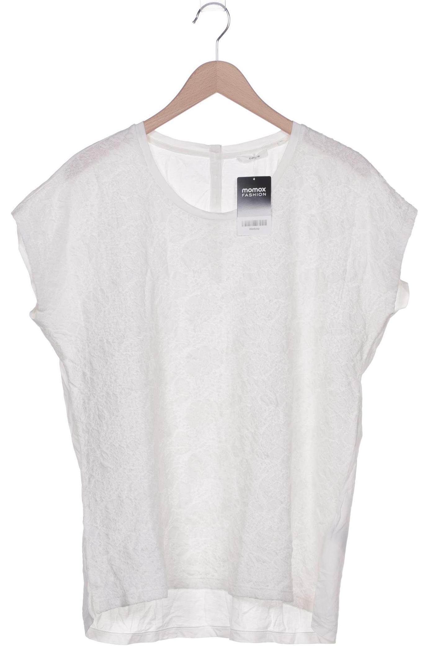 

Opus Damen T-Shirt, weiß, Gr. 44