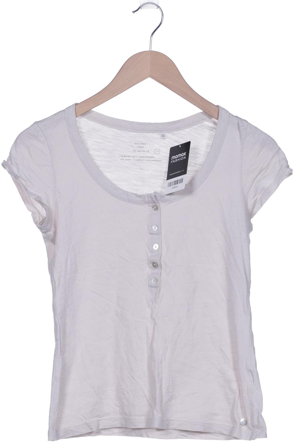 

Opus Damen T-Shirt, cremeweiß, Gr. 36