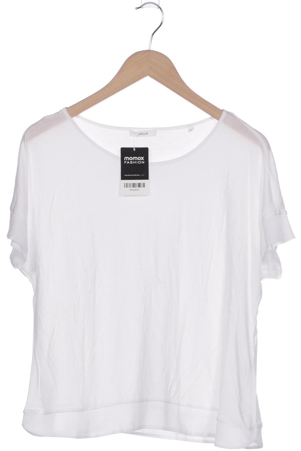 

Opus Damen T-Shirt, weiß, Gr. 38