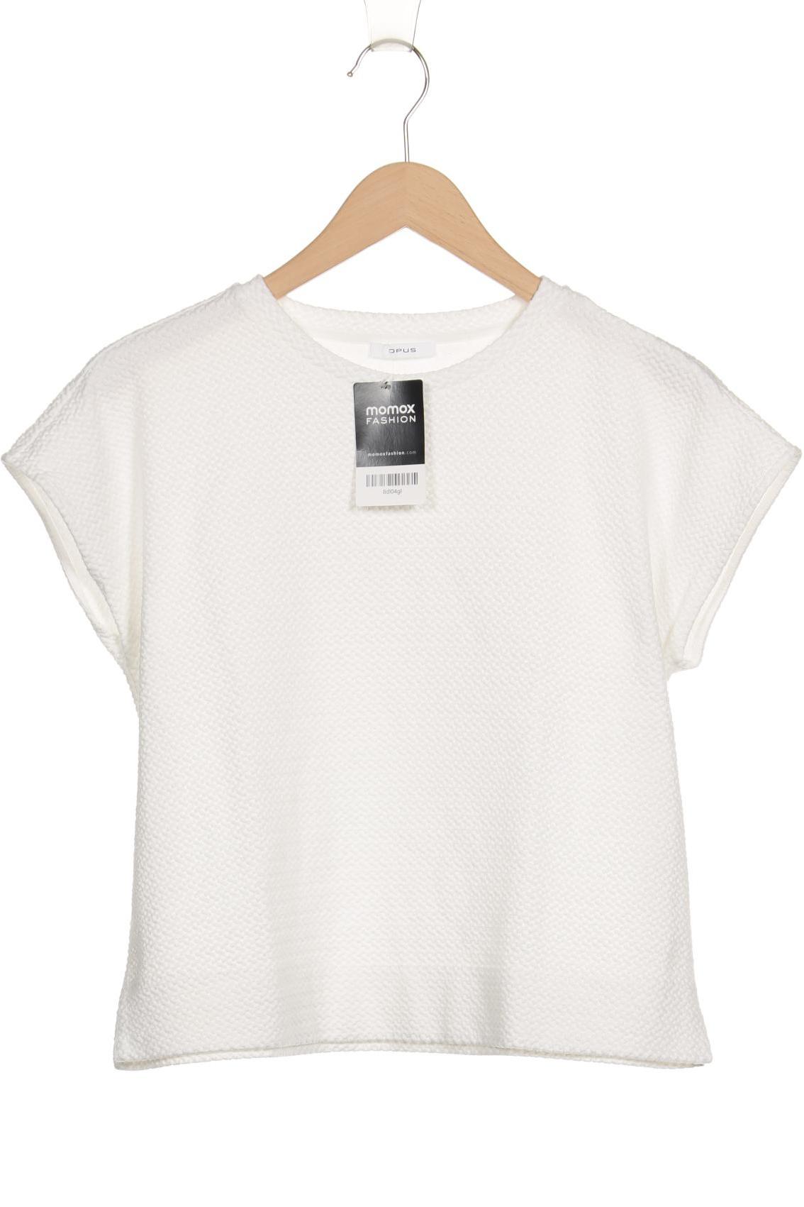 

Opus Damen T-Shirt, weiß, Gr. 36