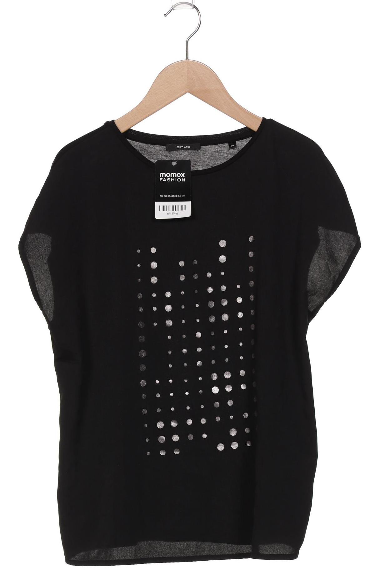 

Opus Damen T-Shirt, schwarz, Gr. 36