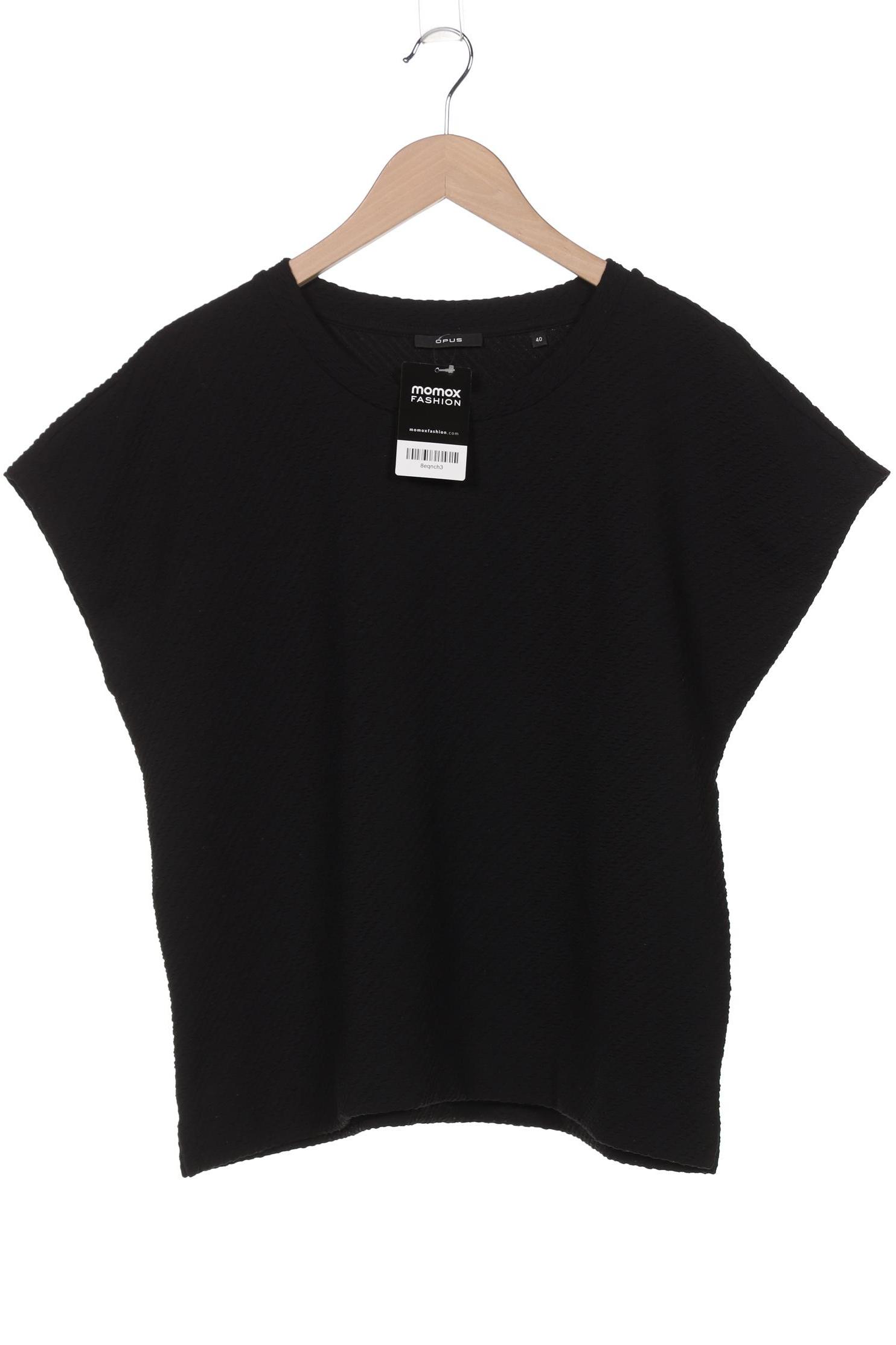 

Opus Damen T-Shirt, schwarz, Gr. 40