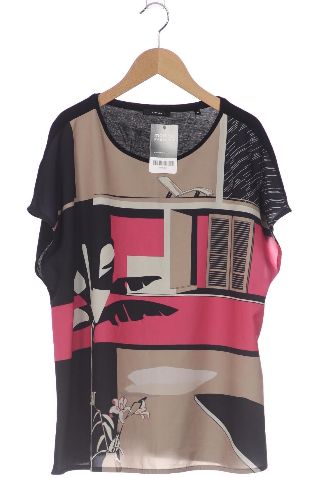 

Opus Damen T-Shirt, schwarz, Gr. 42