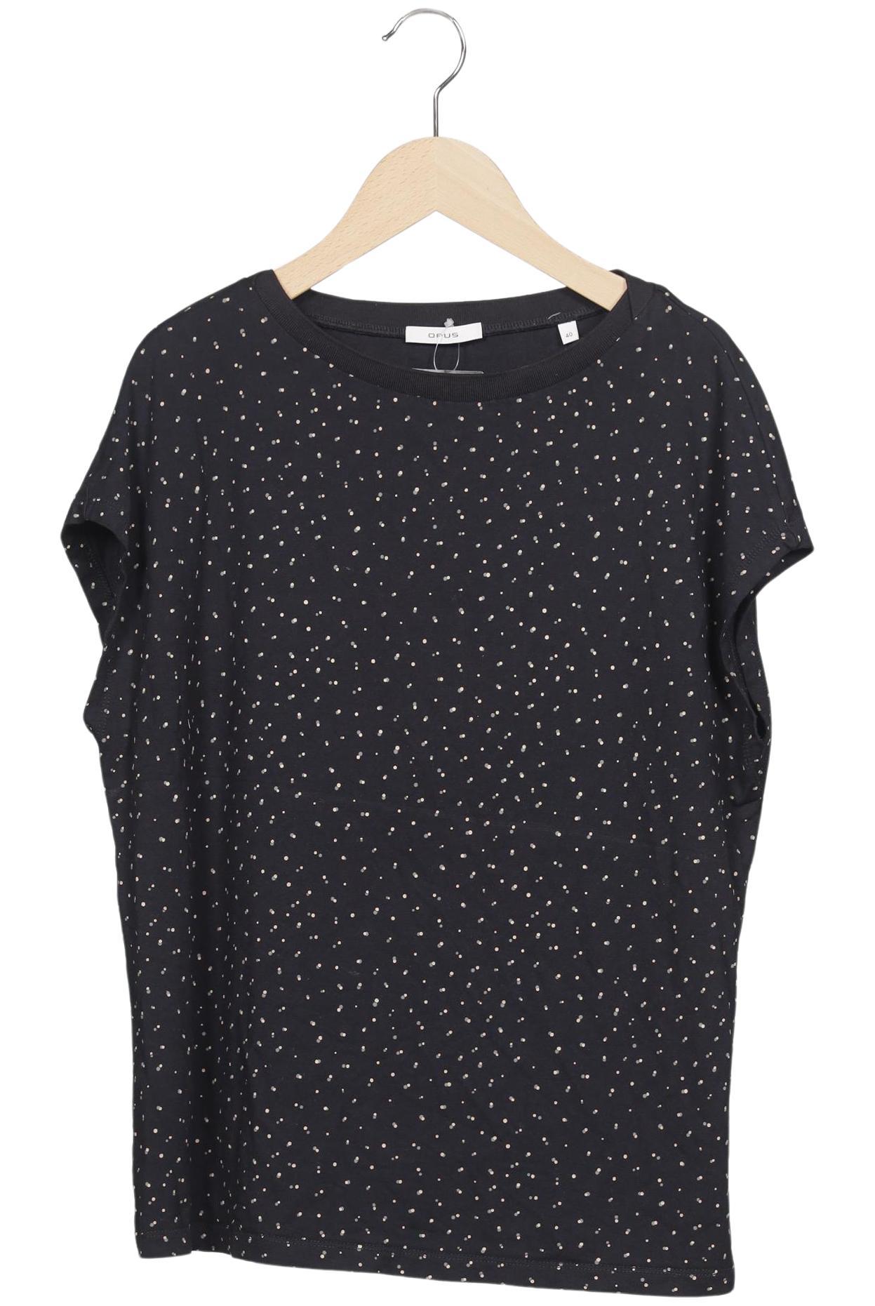 

Opus Damen T-Shirt, schwarz, Gr. 40