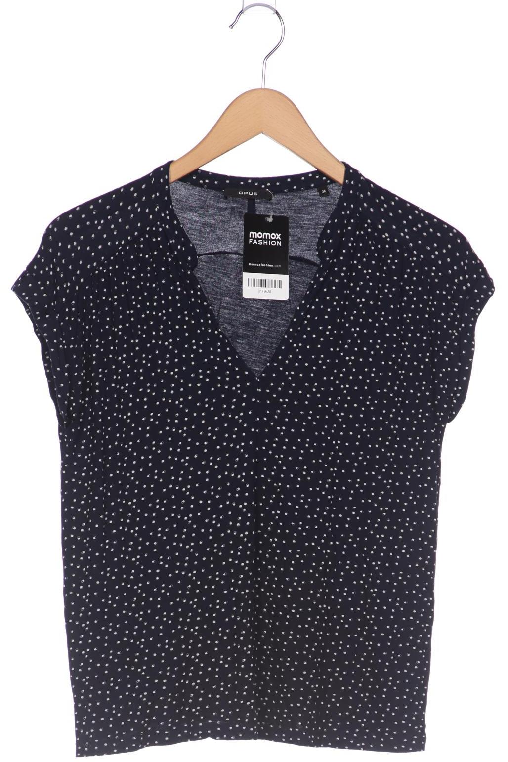 

Opus Damen T-Shirt, marineblau, Gr. 36